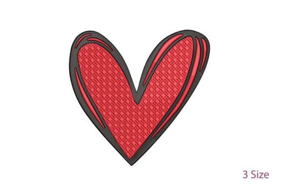 Heart Love Embroidery Design Review